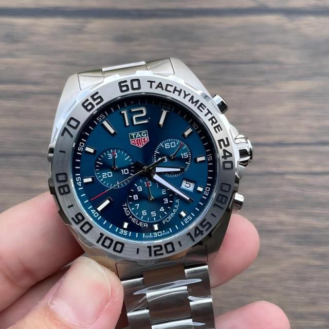 TAG Heuer Original Quality With Original Swiss Quart Movement Steel Metal 43mm Watch