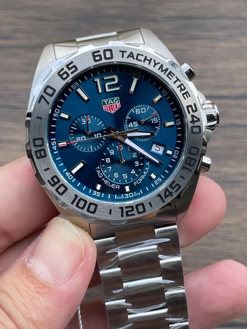 TAG Heuer Original Quality With Original Swiss Quart Movement Steel Metal 43mm Watch