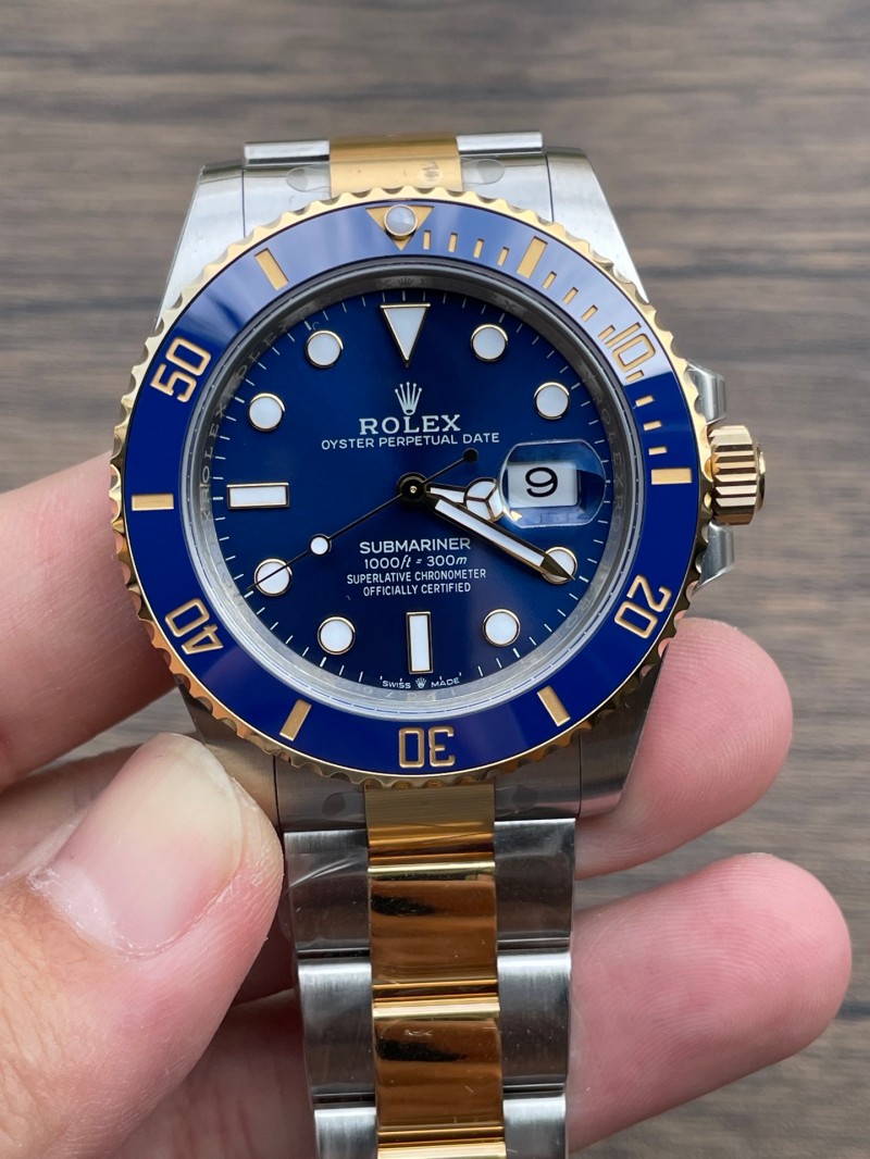 Replica Rolex  Watch 3235 Movement 5A Quality 904L Steel Sapphire Glass vs Factory 41mm Submariner Watch