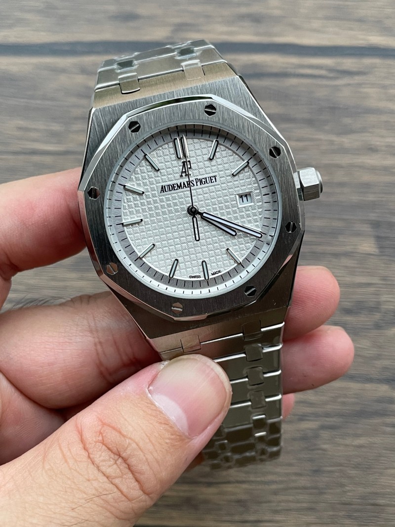 Replica Audemars Piguet 15500 3A Quality AP Watch 2813 Clone Movement 41mm Steel Case Man Watch