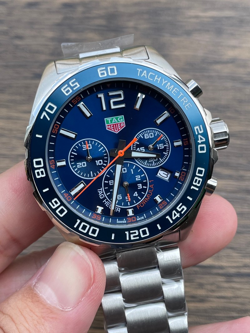 TAG Heuer Original 3A Quality Quartz Movement Steel Metal 43mm Watch