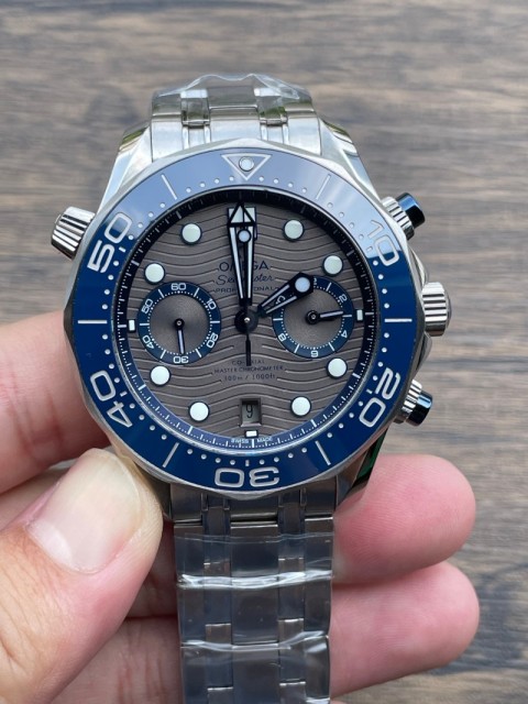 Replica Omega 5A Quality 9900 Clone Movement With Chrono Function 1：1 43mm Seamaster 300m N1 Factory Watch