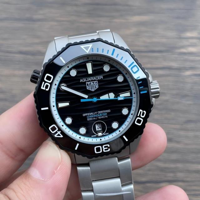 TAG Heuer Titanium Original 3A Quality  Automatic Movement Steel Metal 41mm Watch