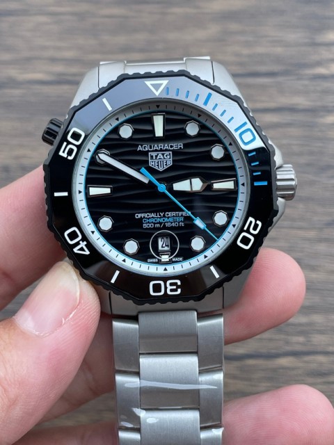 TAG Heuer Titanium Original 3A Quality  Automatic Movement Steel Metal 41mm Watch