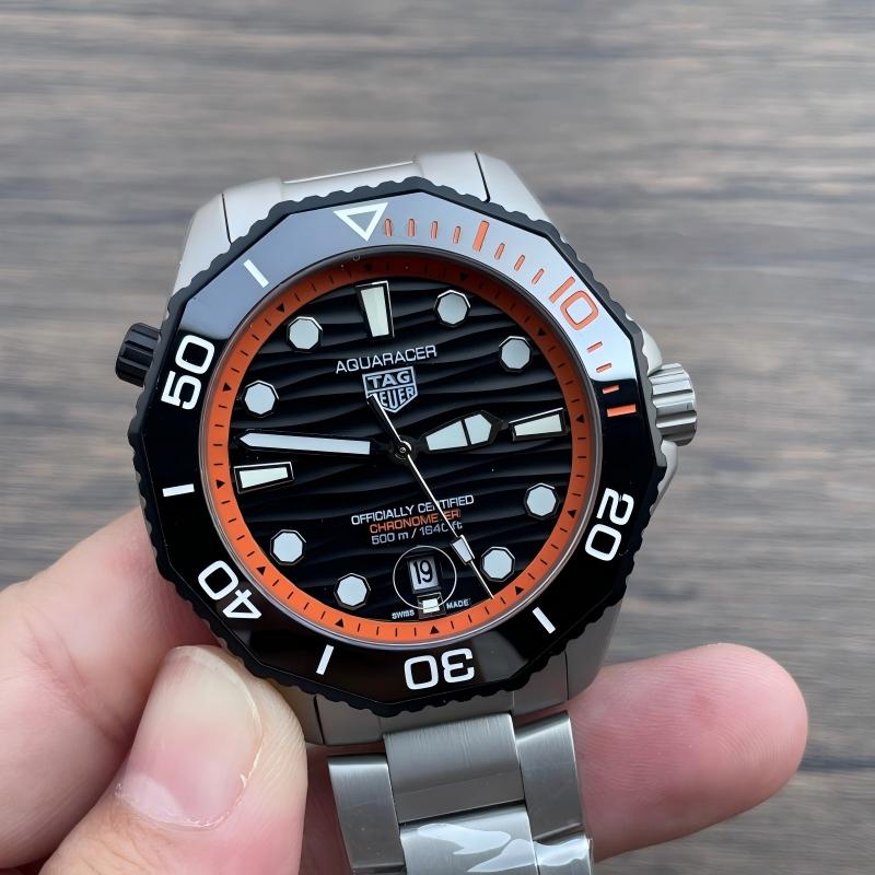 TAG Heuer Titanium Original 3A Quality  Automatic Movement Steel Metal 41mm Watch