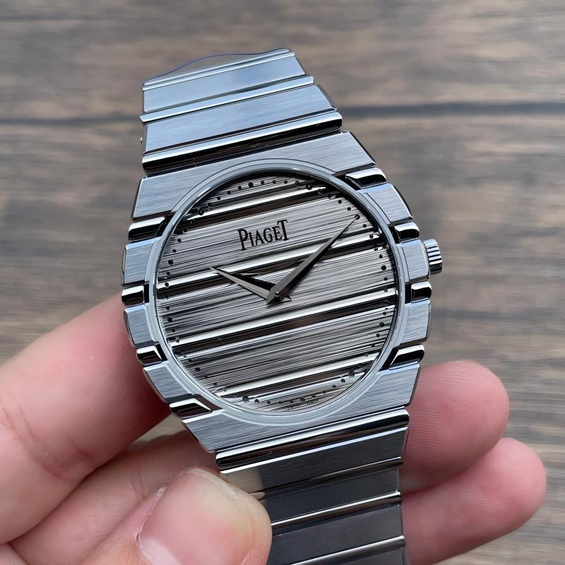 Replica Piaget Polo 5A Quality 1200P1 Clone Movement 162g 38mm*9.3mm Stainless Steel 1：1 PDF Factory Watch