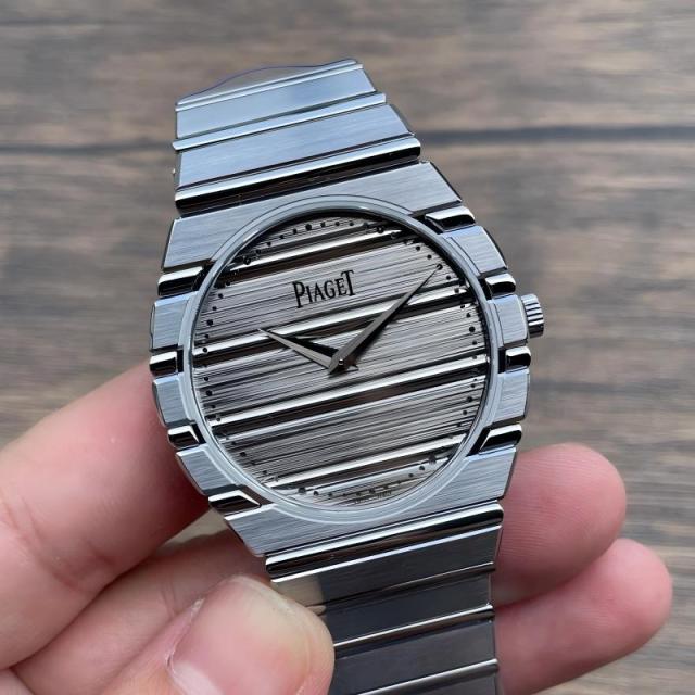 Replica Piaget Polo 5A Quality 1200P1 Clone Movement 162g 38mm*9.3mm Stainless Steel 1：1 PDF Factory Watch