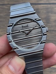 Replica Piaget Polo 5A Quality 1200P1 Clone Movement 162g 38mm*9.3mm Stainless Steel 1：1 PDF Factory Watch