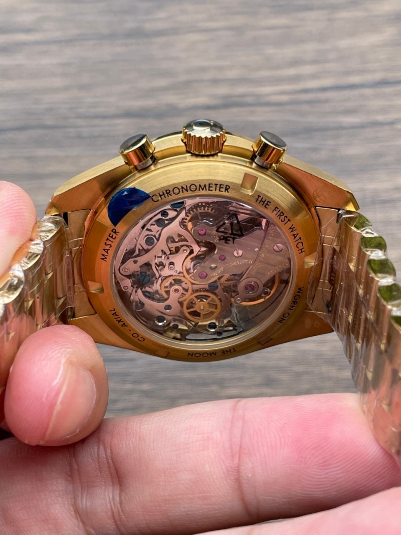 Replica Omega 5A Quality Manual Winding Chronograph Movement N1Factory 1：1 43mm Copy Speedmaster Watch