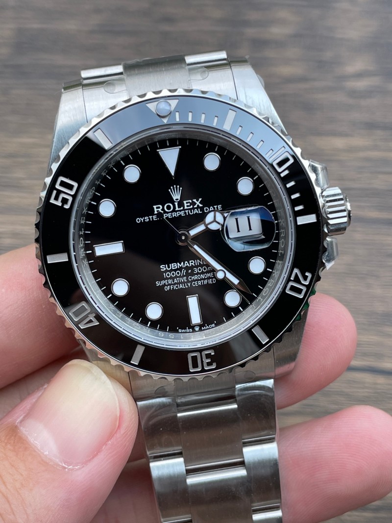 Replica Rolex Watch 3235 Clone Movement 5A Quality 904L Steel Sapphire Glass 126610LN VS Factory 41mm Submariner Watch