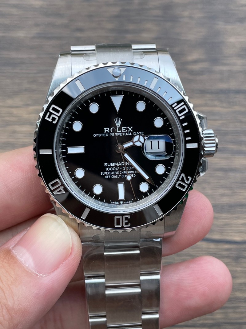Replica Rolex Watch 3235 Clone Movement 5A Quality 904L Steel Sapphire Glass 126610LN VS Factory 41mm Submariner Watch