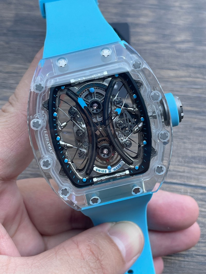 Replica Richard Miller RM53 5A Quality Clone Movement 1：1 Acrylic Case 44.5*49.6mm Watch