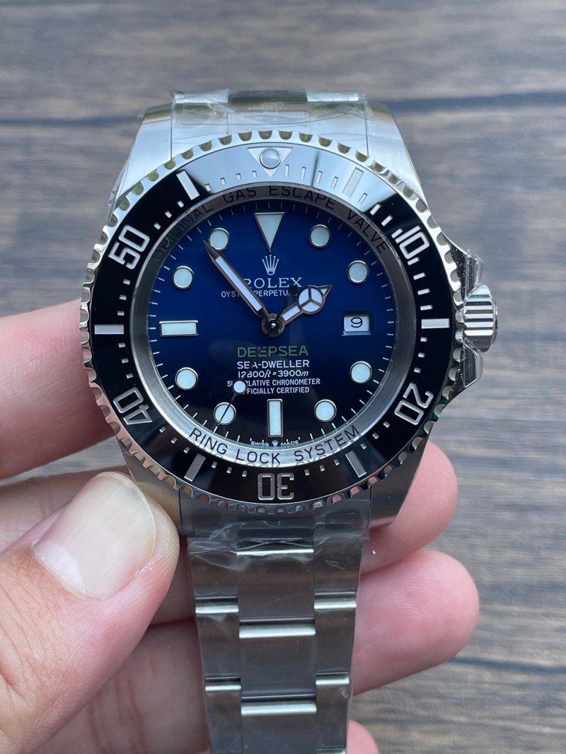 Replica Rolex Watch 3235 Clone Movement 1：1 Quality 904L Steel 43mm Deepsea Watch