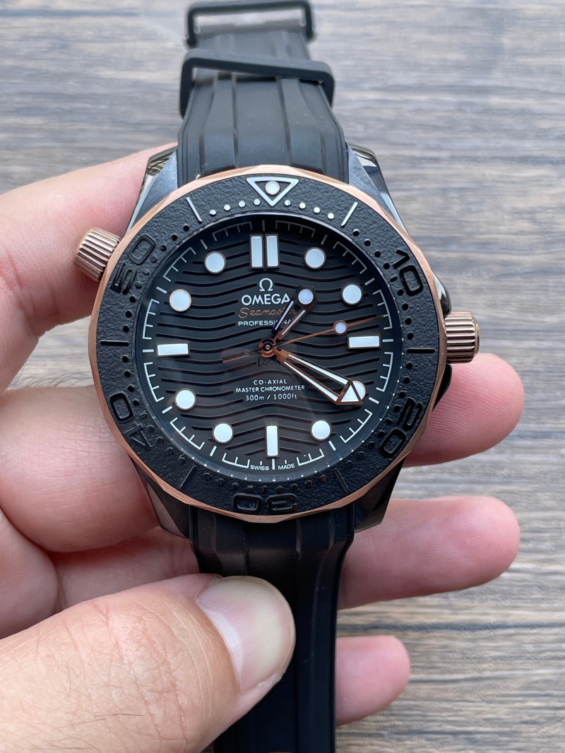 Replica Omega 5A Quality 8806 Clone Movement 1：1 43.5mm  Seamaster 300m JVS Factory Watch