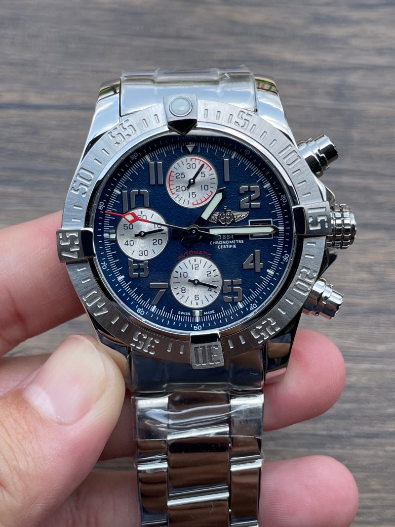 Replica Breitling Watch 5A Quality 7750 chrono Function Movement 316L Steel 48mm Watch