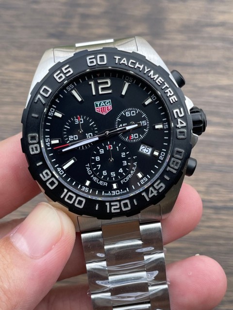 TAG Heuer Original 5A Quality Original Quality Quartz Movement Steel Metal 43mm Watch