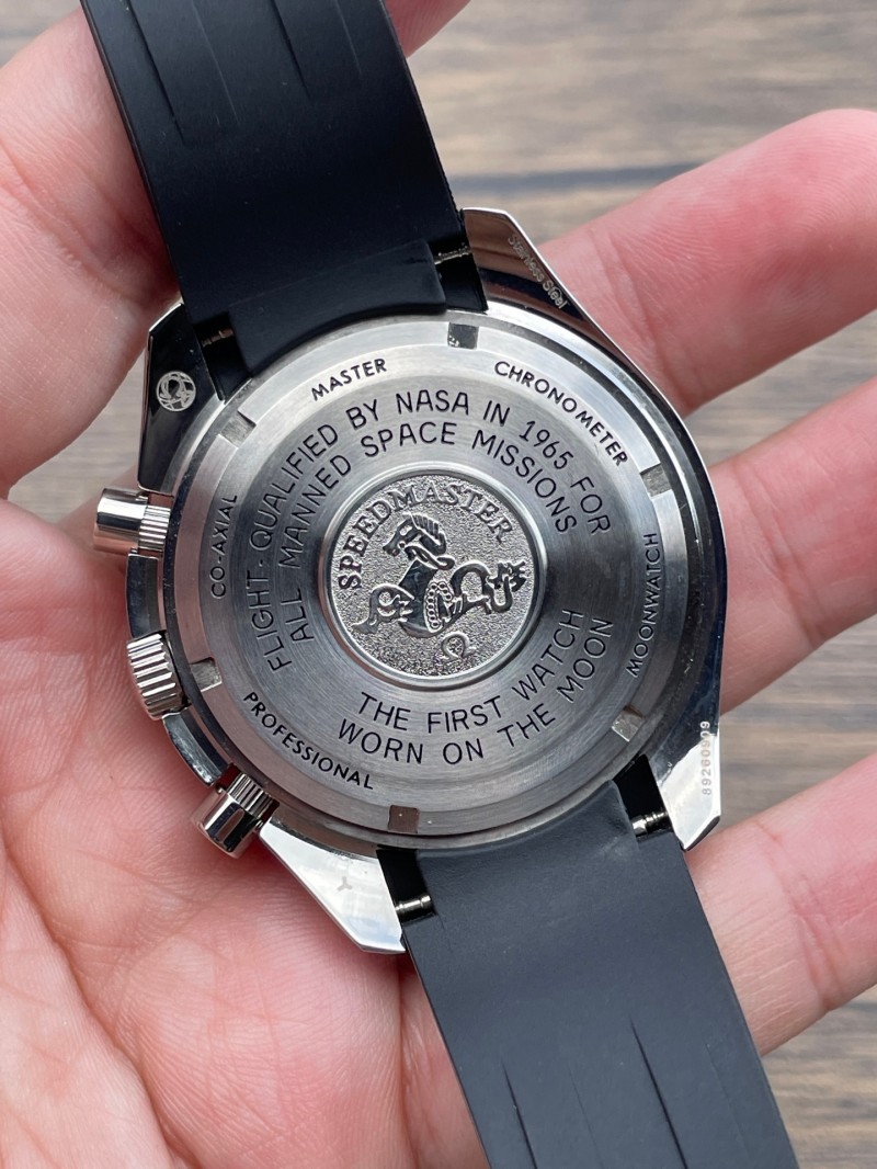 Replica Omega 3A Quality Chrono Function Quartz Movement Steel Steel 1：1 42mm Speedmaster  Watch
