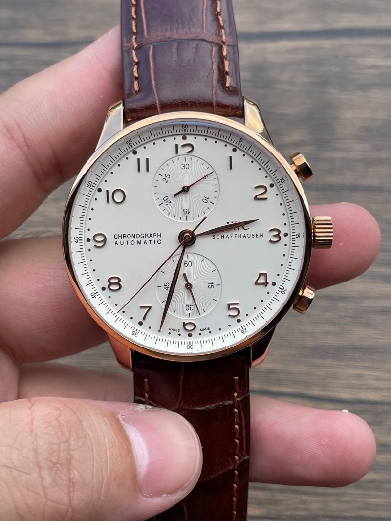 IWC Schaffhausen 5A Quality Watch 7750 Timing Function Movement 39mm Portofino Watch