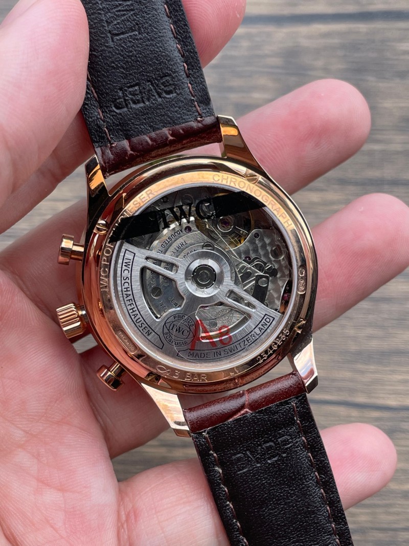 IWC Schaffhausen 5A Quality Watch 7750 Timing Function Movement 39mm Portofino Watch