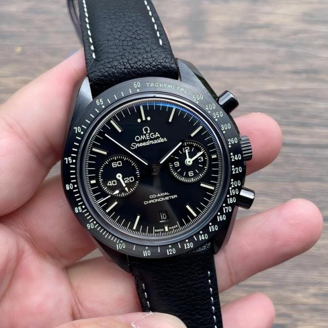 Replica Omega 5A Quality 9300 Movement Ceramic Case 1：1 43mm Copy Speedmaster Watch