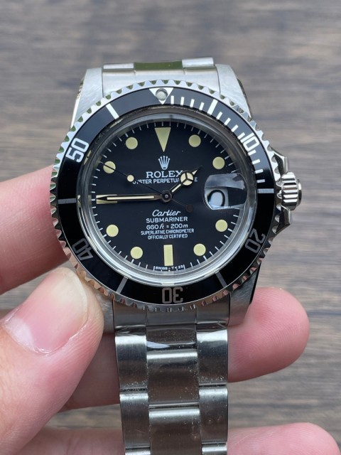 Replica RolexXCartier Watch 2824 Movement 5A Quality 904L Steel Sapphire Glass 39mm Vintage Submariner Watch