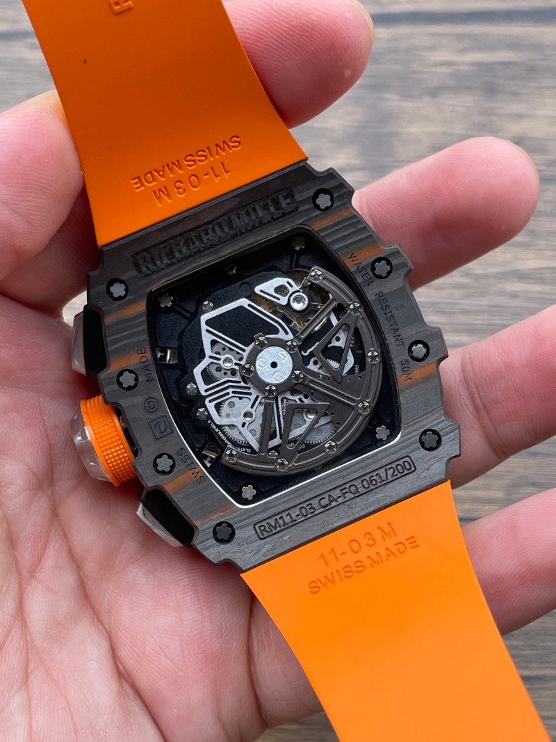 Replica Richard Miller 5A Quality RM11-03 Chrono Function Movement 1：1 Original Version Watch