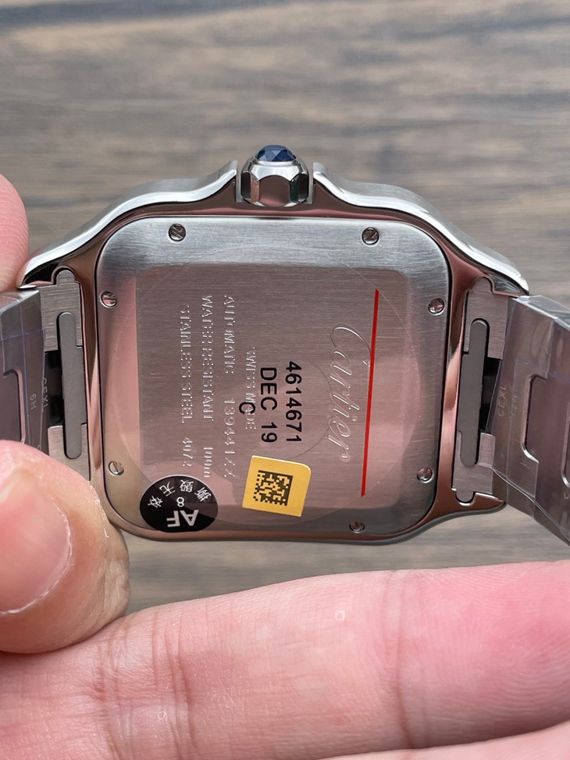 Replica Cartier Watch 5A Quality Miyota Movement 1:1 Stainless Steel 40mm AF Factory Santos Watch
