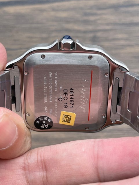 Replica Cartier Watch 5A Quality Miyota Movement 1:1 Stainless Steel 40mm AF Factory Santos Watch