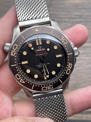 Replica Omega 5A Quality Titanium 8806 Clone Movement 1：1 42mm 007 No Time To Die Seamaster VS Factory Watch