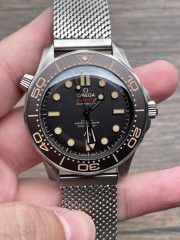 Replica Omega 5A Quality Titanium 8806 Clone Movement 1：1 42mm 007 No Time To Die Seamaster VS Factory Watch