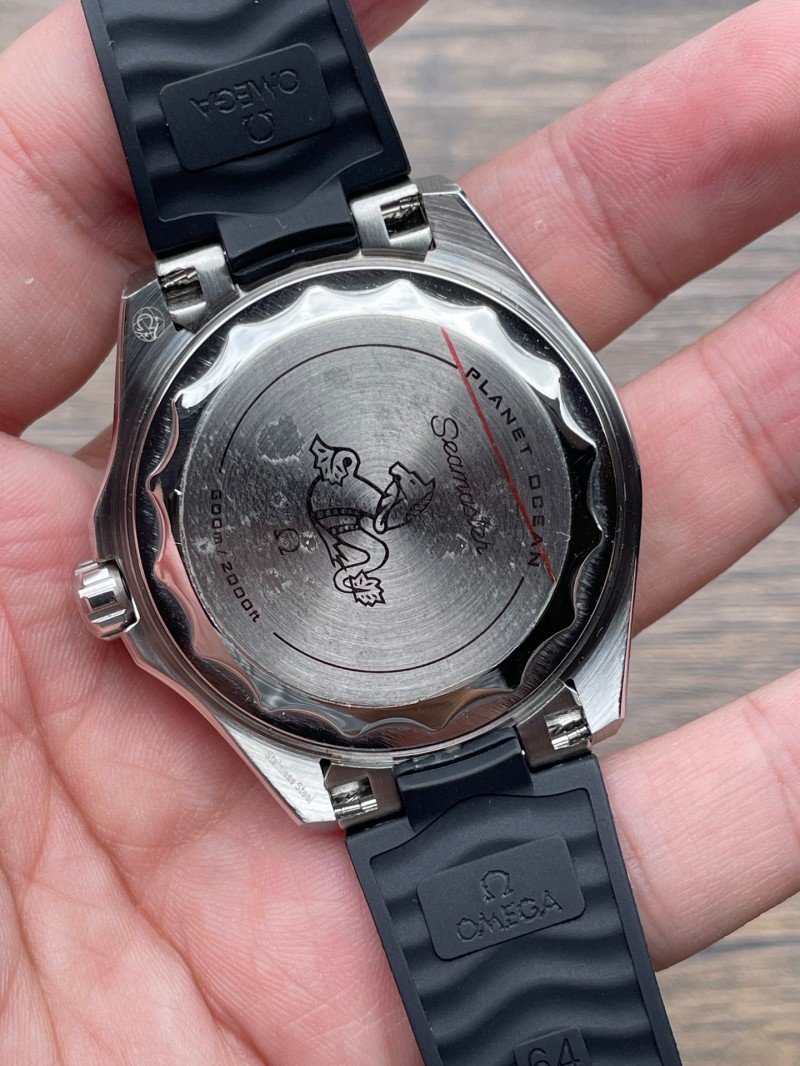 Replica Omega 3A Quality 2813 Movement Titanium Steel 1：1 42mm Seamaster 600m Man Watch