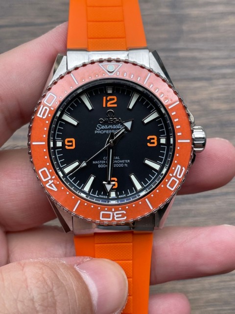 Replica Omega 3A Quality 2813 Movement Titanium Steel 1：1 42mm Seamaster 600m Man Watch