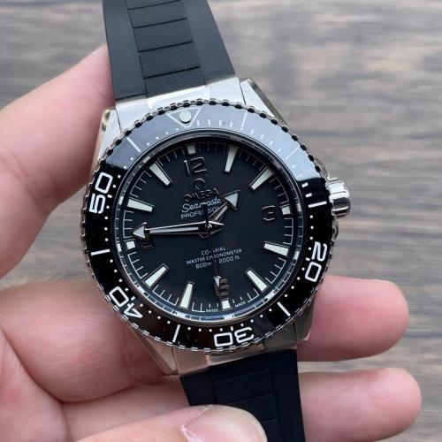 Replica Omega 3A Quality 2813 Movement Titanium Steel 1：1 42mm Seamaster 600m Man Watch