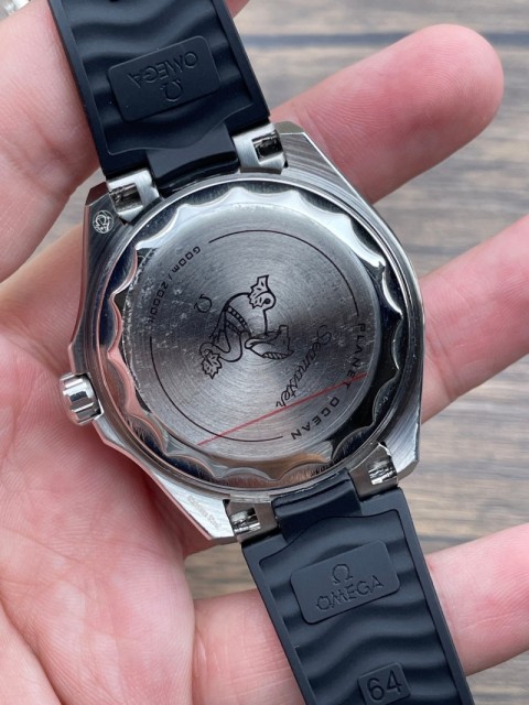 Replica Omega 3A Quality 2813 Movement Titanium Steel 1：1 42mm Seamaster 600m Man Watch