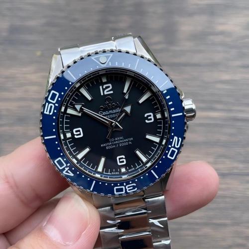 Replica Omega 3A Quality 2813 Movement Titanium Steel 1：1 42mm Seamaster 600m Man Watch