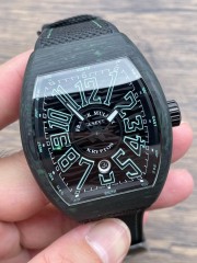 Replica Franck Muller Watch V45 3A Quality 2813 Movement 44mm Carbon Case Copy FM Watches