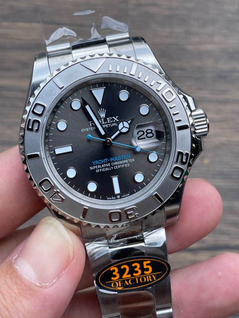 Replica Rolex Yacht Master Super Clone Quality 3235 Clone Movement 40mm QF Factory Luxury Watch