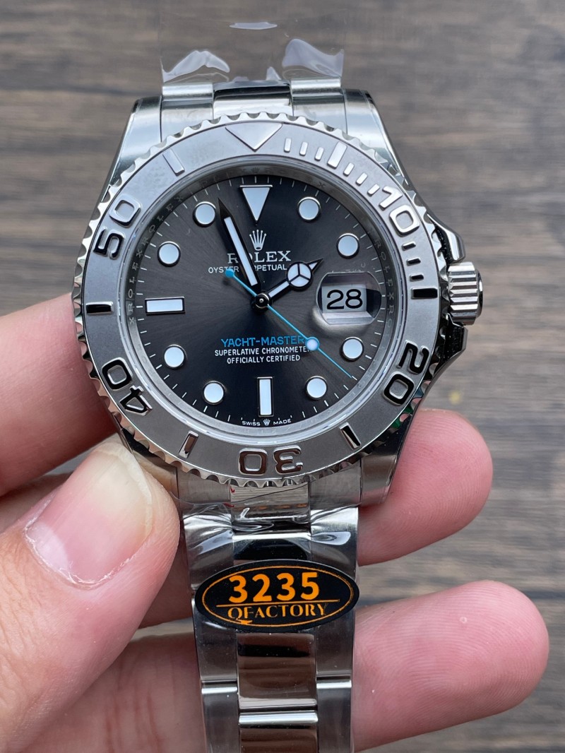 Replica Rolex Yacht Master Super Clone Quality 3235 Clone Movement 40mm QF Factory Luxury Watch