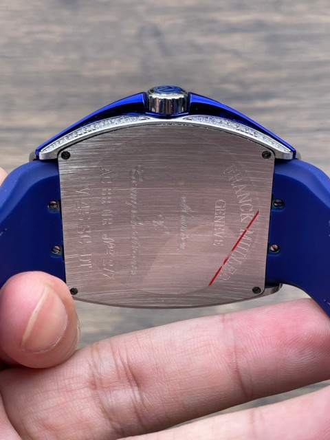 Replica Franck Muller Watch V45 3A Quality 2813 Movement 44mm Diamond Case Copy FM Watches