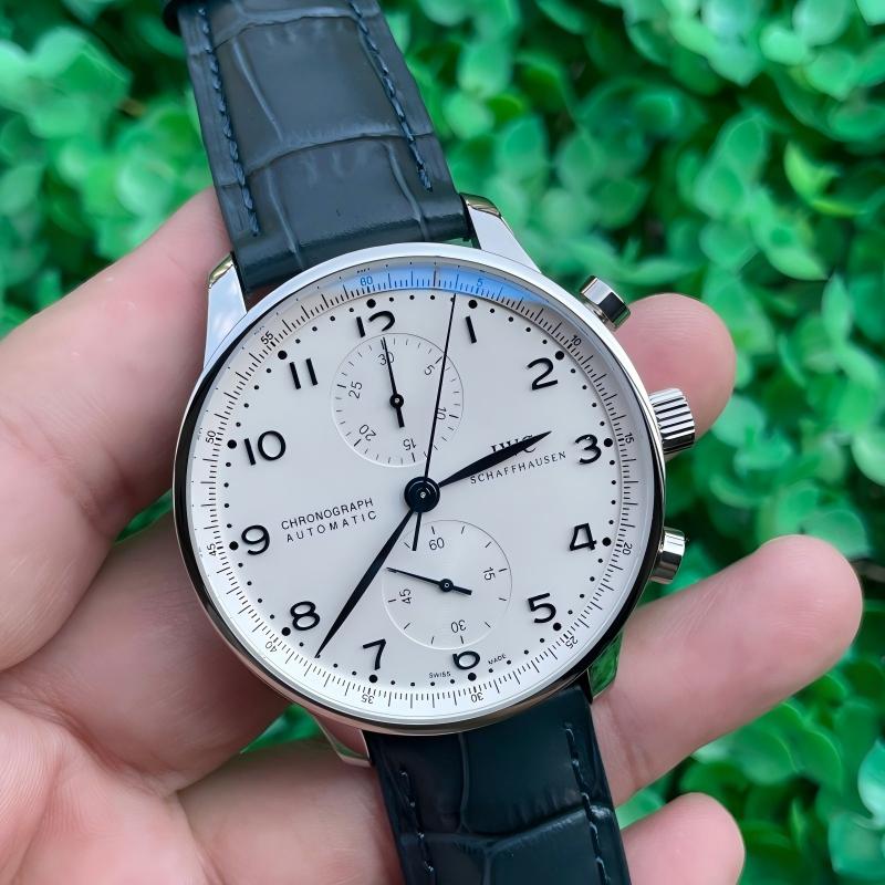 Replica IWC Schaffhausen 5A Quality Watch Clone Chronograph Movement 40mm ZF Factory PORTUGIESER Watch