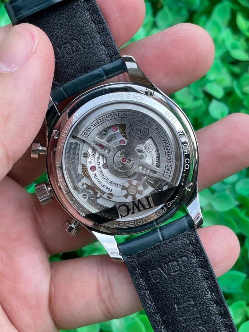 Replica IWC Schaffhausen 5A Quality Watch Clone Chronograph Movement 40mm ZF Factory PORTUGIESER Watch