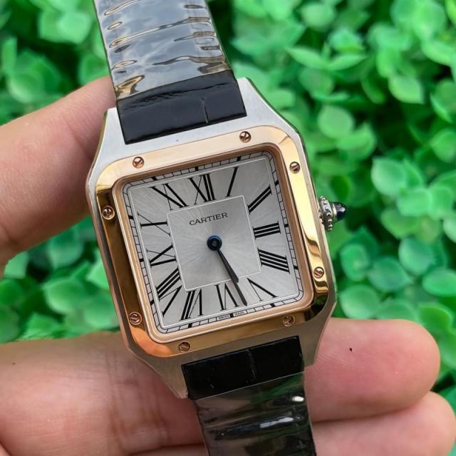 Replica Cartier Watch 5A Quality Swiss Quartz Movement 316L Steel 36mm AF Factory Tank Watch