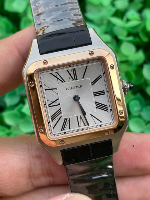 Replica Cartier Watch 5A Quality Swiss Quartz Movement 316L Steel 36mm AF Factory Tank Watch