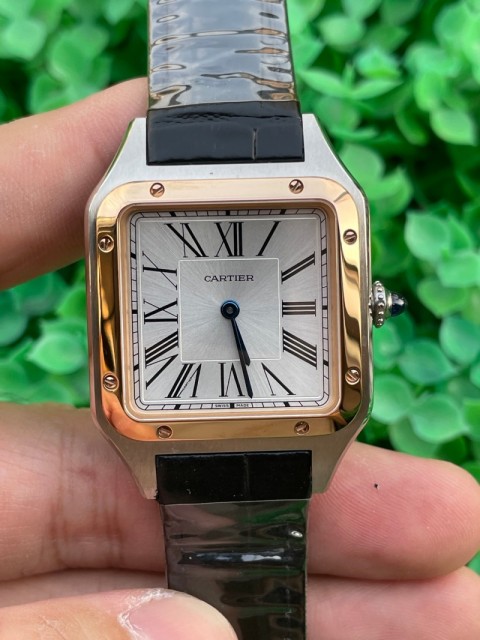 Replica Cartier Watch 5A Quality Swiss Quartz Movement 316L Steel 36mm AF Factory Tank Watch