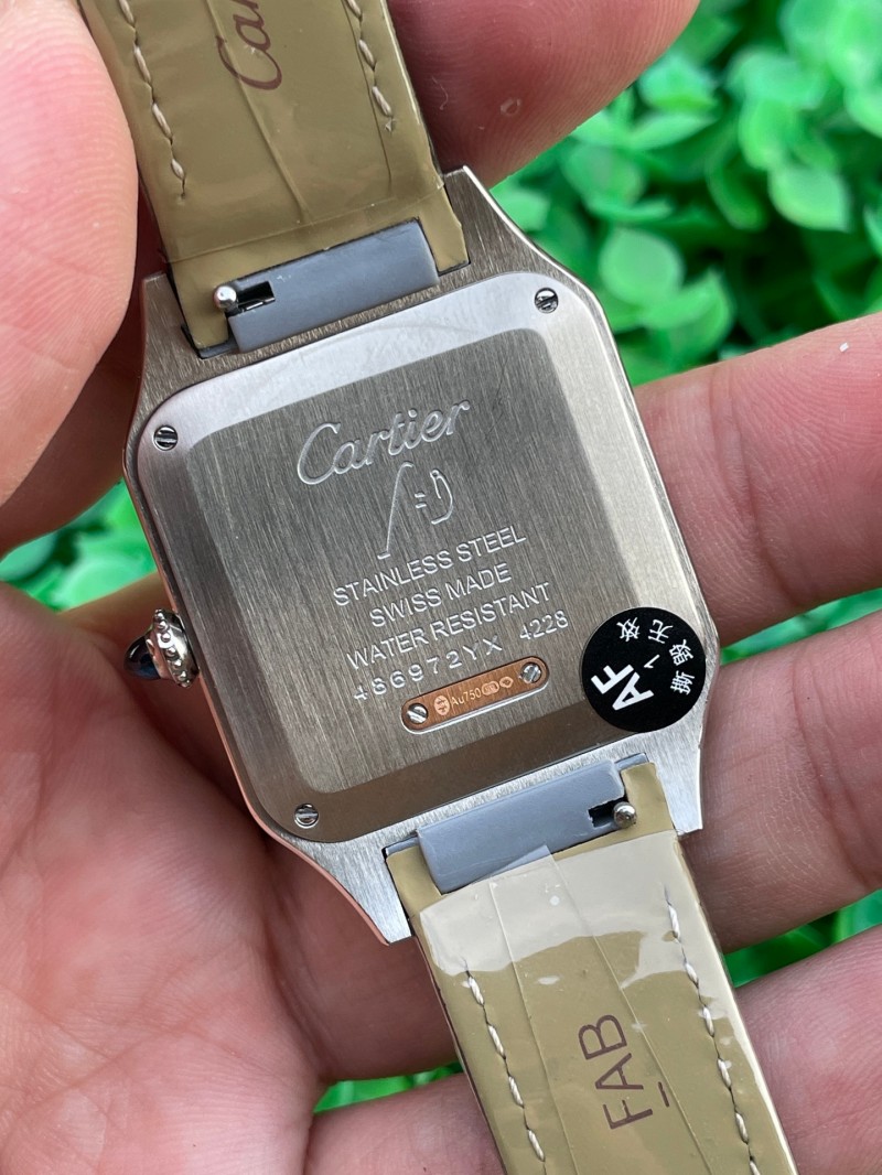 Replica Cartier Watch 5A Quality Swiss Quartz Movement 316L Steel 42*32mm AF Factory Dumont Watch