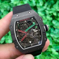 Replica Richard Miller RM067 5A Quality Clone Movement Carbon Case Thin Thickness 1：1 RM Factory Watch