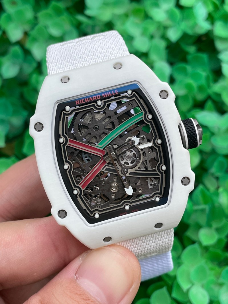 Replica Richard Miller RM067 5A Quality Clone Movement Carbon Case Thin Thickness 1：1 INN Factory Watch