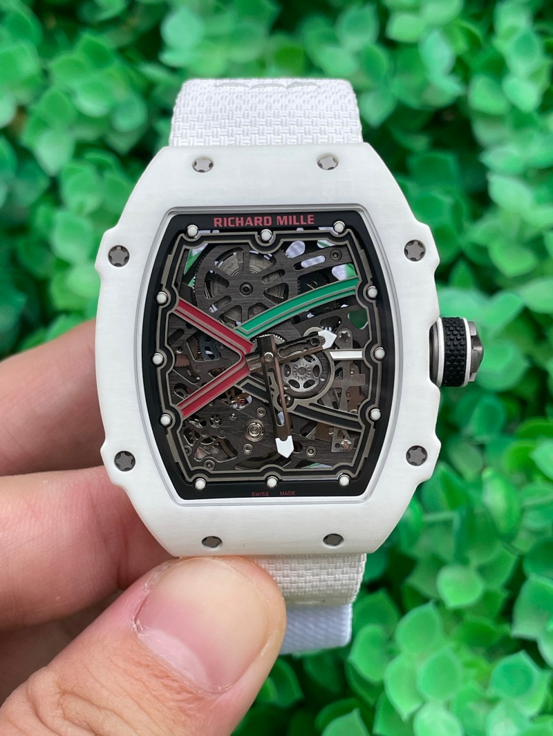 Replica Richard Miller RM067 5A Quality Clone Movement Carbon Case Thin Thickness 1：1 INN Factory Watch