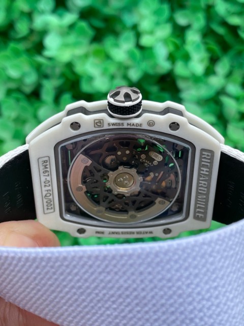 Replica Richard Miller RM067 5A Quality Clone Movement Carbon Case Thin Thickness 1：1 RM Factory Watch