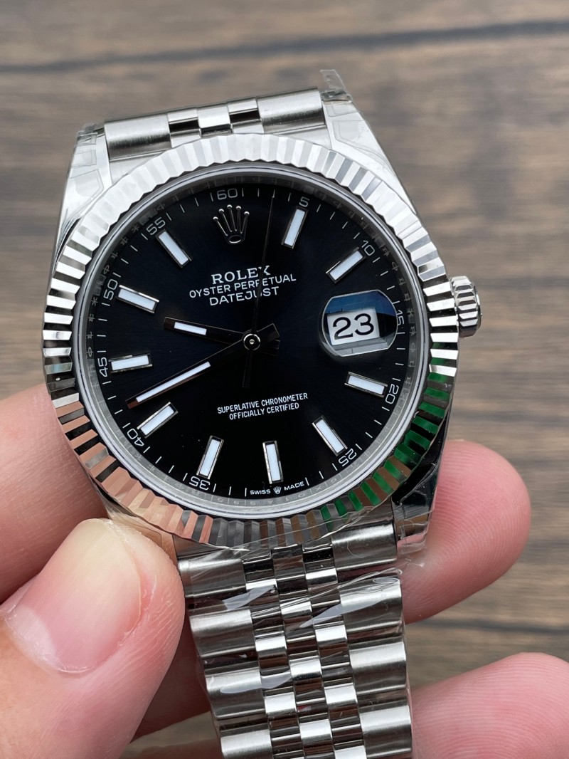 Replica Rolex Watch 5A Quality V2 Version 3235 Clone Movement 904L Steel 1：1 41mm VS Factory Datejust Watch